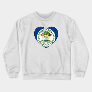 Heart - Belize _055 Crewneck Sweatshirt